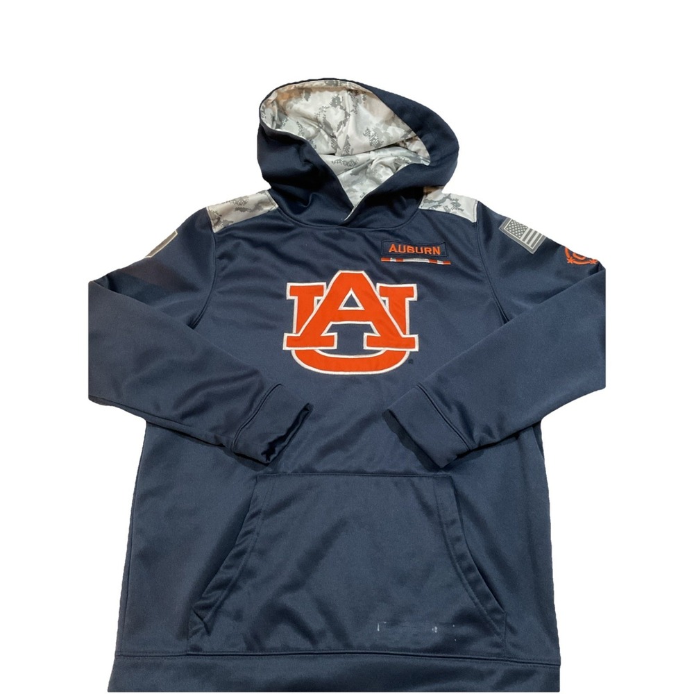Auburn Tigers Colosseum OHT USA Digi Camo Youth large Long Sleeve Hoodie